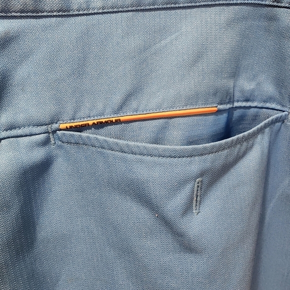 Under Armour men's blue Bermuda short size 40R - Picture 4 of 11